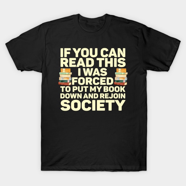 Reader Shirt Funny Book Lovers Shirt Reading Is My Favorite Sport T-Shirt by Nikkyta